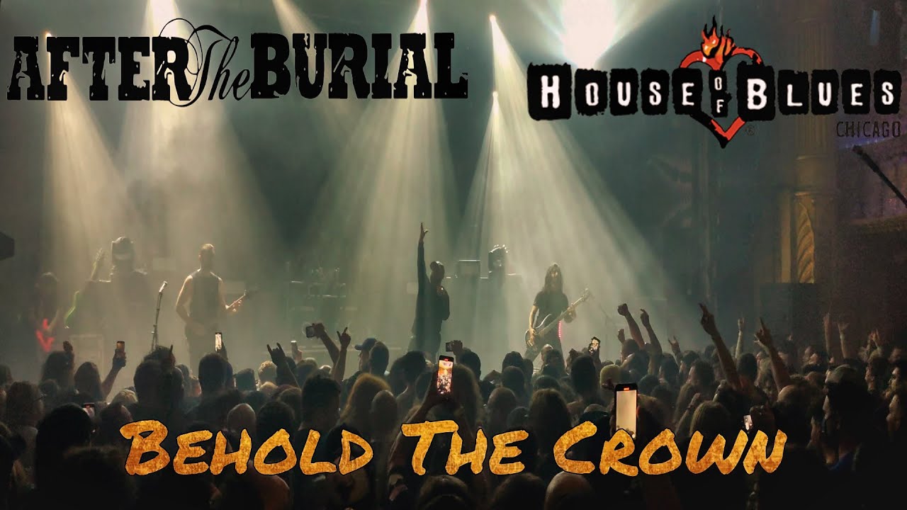 After The Burial | Behold The Crown | 4K | Back From The Gulag Tour | House of Blues Chicago