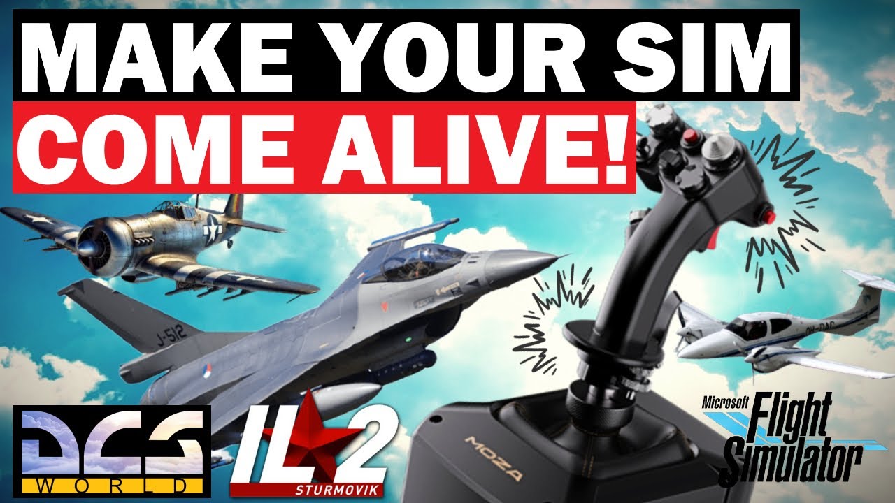 MOZA AB9 Force Feedback Review: GAME CHANGER OR HYPE? TESTED in DCS World, MSFS & IL2 Sturmovik