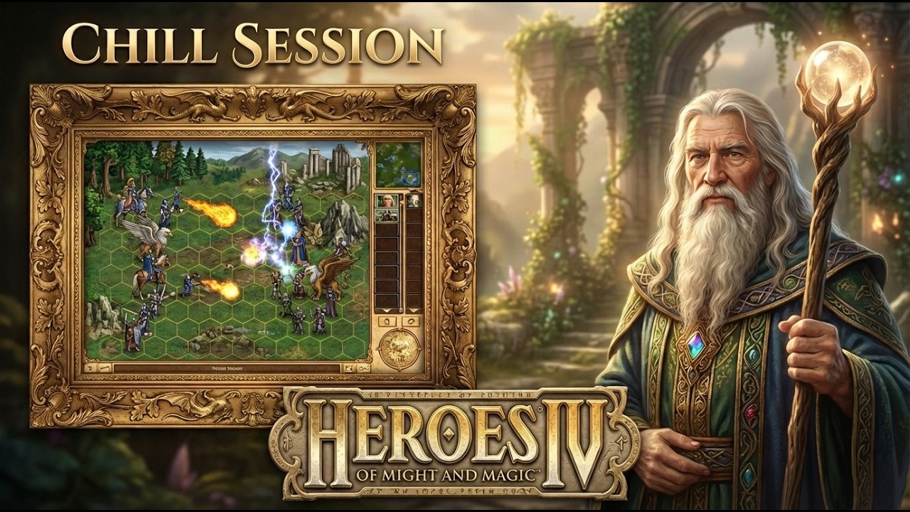 Heroes of Might and Magic IV – Relaxing Strategy Gameplay (No Commentary) – 05