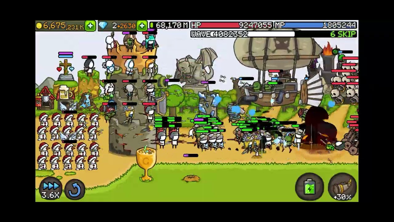 grow castle 4,000,000 wave 성키우기 400만 웨이브