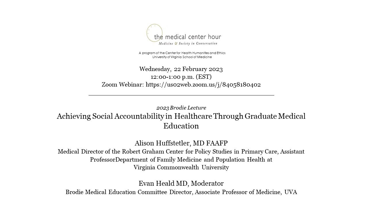 Achieving Social Accountability in Healthcare Through Graduate Medical Education