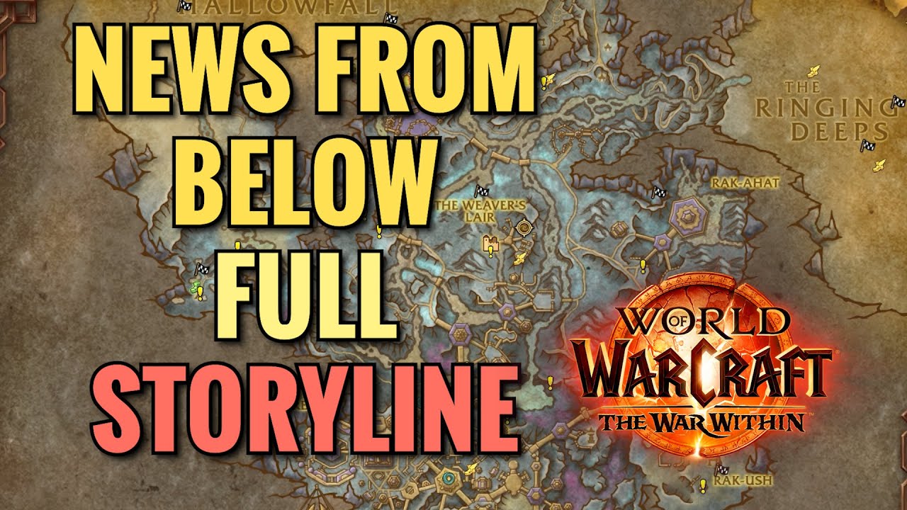 News from Below FULL Storyline (WoW TWW)