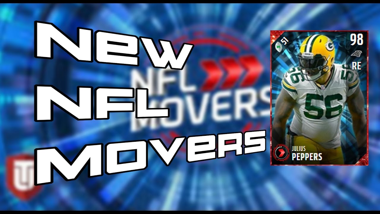 NEW NFL MOVERS JULIUS PEPPERS!!!! | MUT 17 NFL MOVERS!!!!