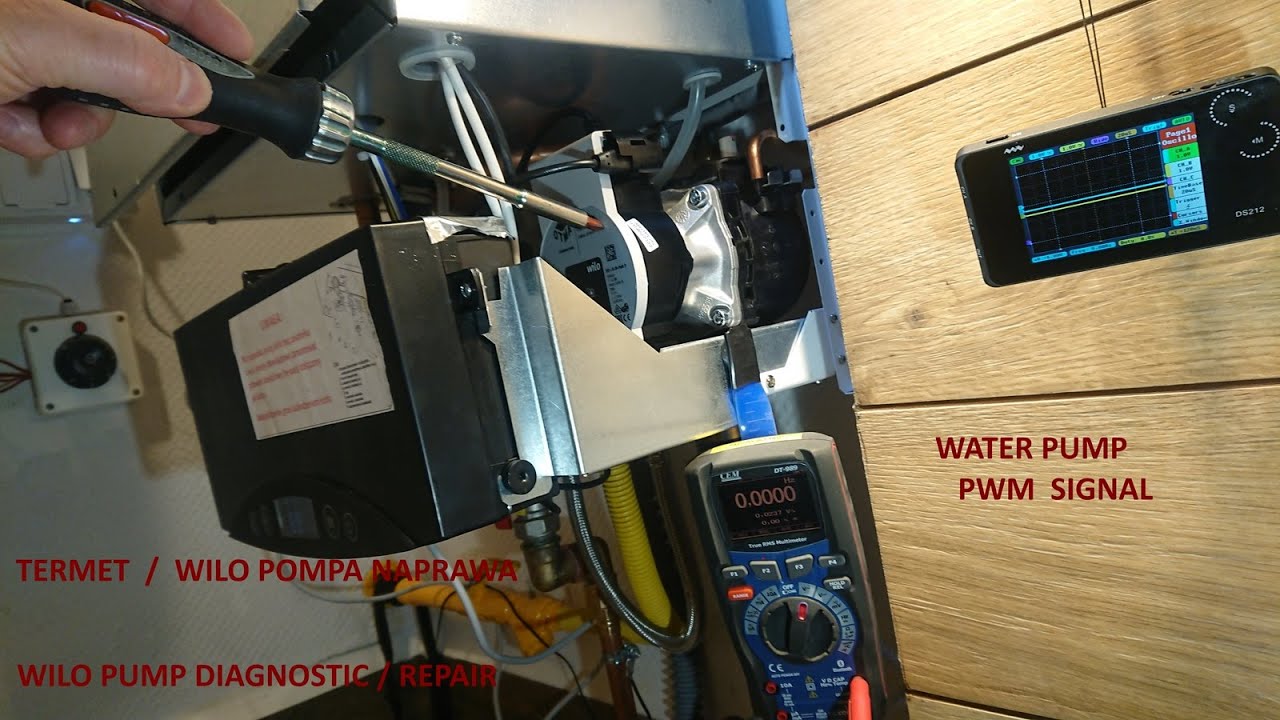 pompa WILO problem i naprawa