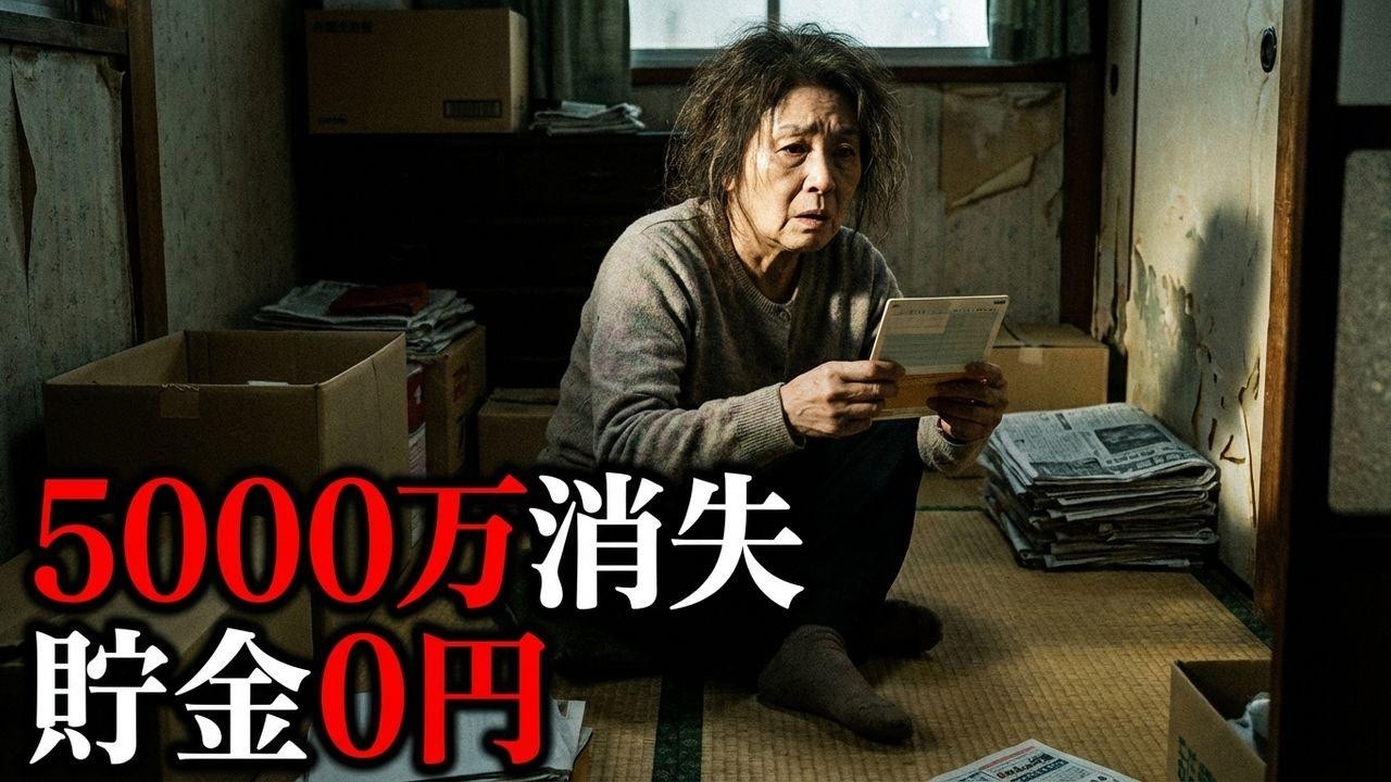 「75歳未亡人の天国から地獄。遺産5000万が消えた衝撃の末路」