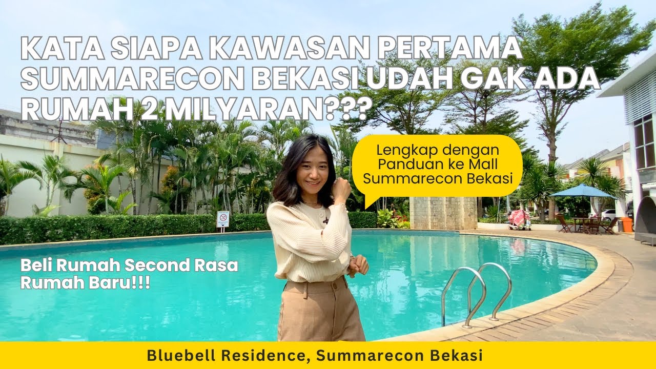 Review Clubhouse & Rumah 7x17 Cluster Bluebell Summarecon Bekasi | Panduan ke Mall Summarecon Bekasi