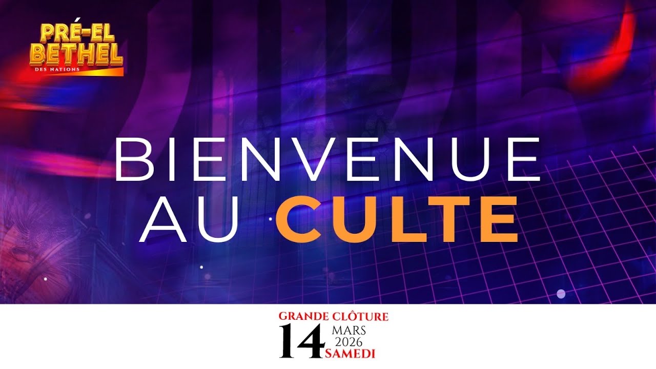 semaine SGE // grande clôture de la saison PRE EL-BETHEL AVEC LE PROPHETE ABDIEL RICHY MOULONGO
