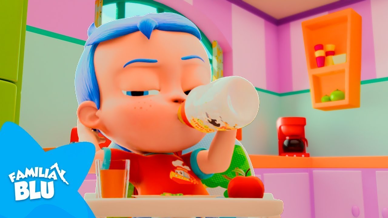 Quiero Un Biberón 🍼 | FAMILIA BLU 💙 Canción Infantil (35 min) | El Reino Infantil