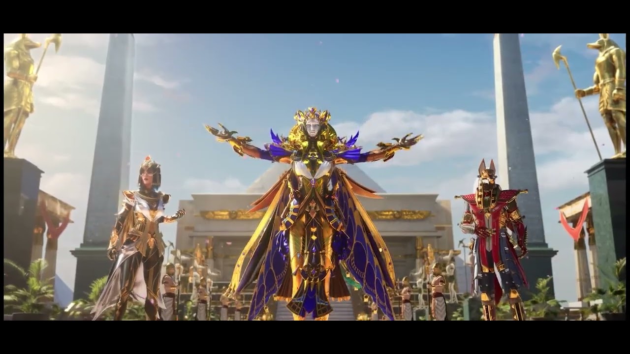 7 Star Golden Pharaoh X-Suit 🔥 Trailer Video | pubgmobile | PUBGM | Shorts