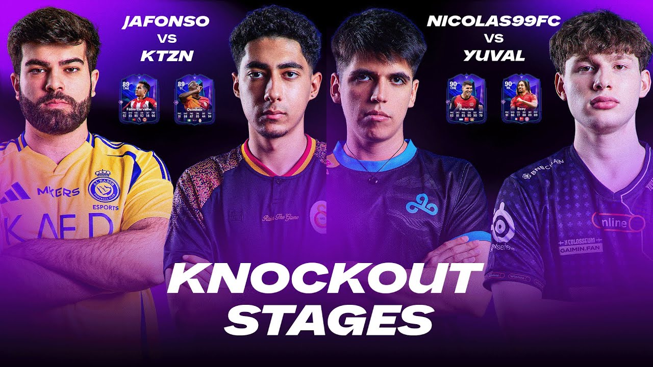 Huge Knockout Games! | Jafonso v KTzn | Nicolas99FC v Yuval | FC Pro Open | Full Match