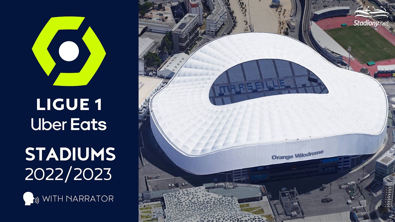 🇫🇷 Ligue 1 Stadiums 2022/2023