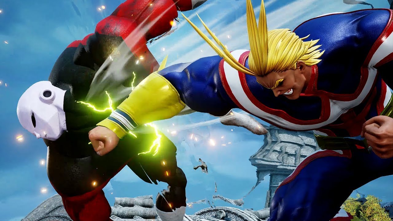 JUMP FORCE - Jiren vs All Might 1 vs 1 Gameplay (MOD)