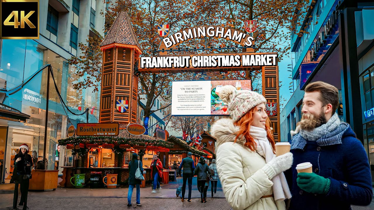 Christmas Market Tour | Birmingham | UK WALKS