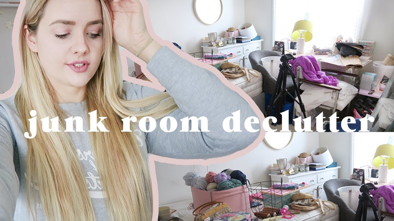 Decluttering my junk room/office (send help please) 🆘❌