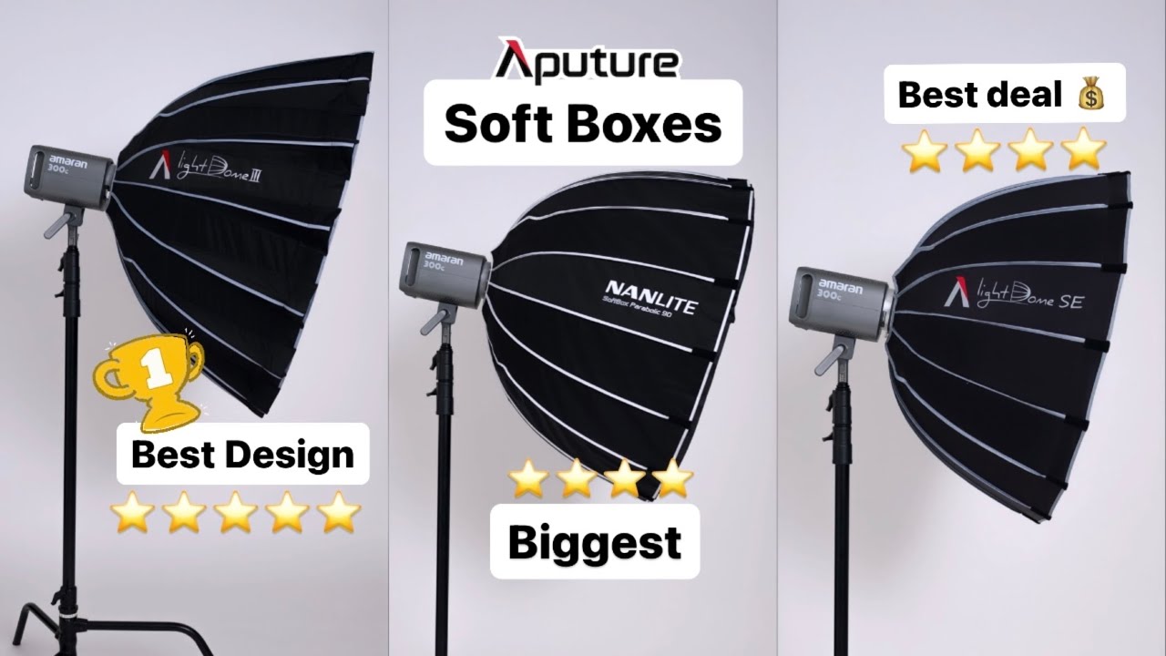 What Soft box to buy in 2025- Aputure vs Nanlite