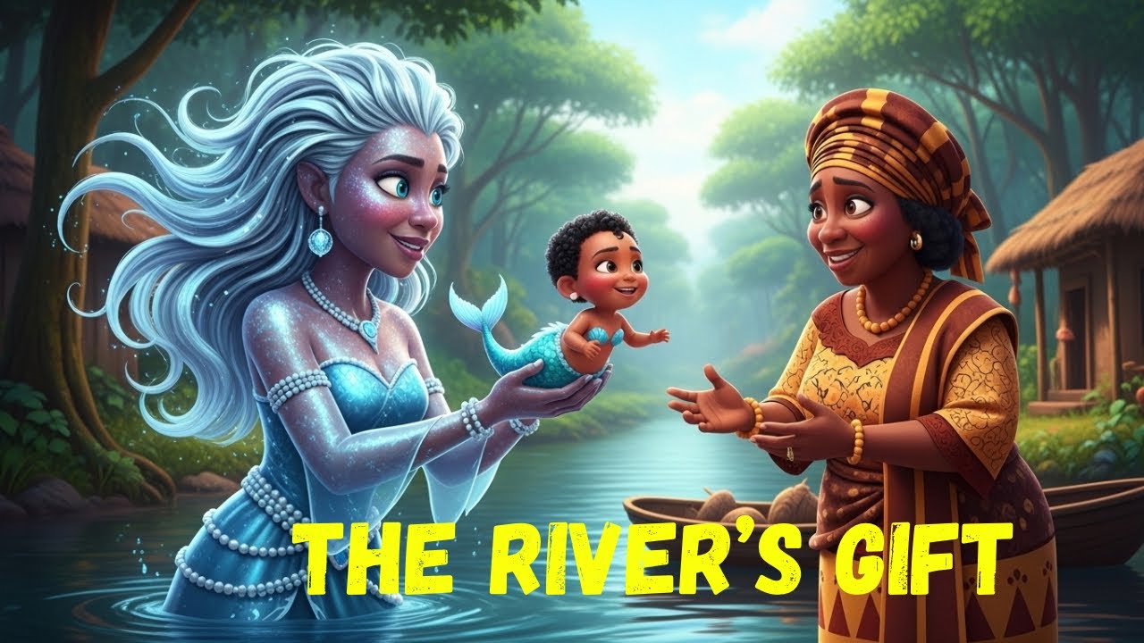 The River Goddess Gave Her a Baby... But There Was ONE Dangerous Rule. #africanfolktale #story 