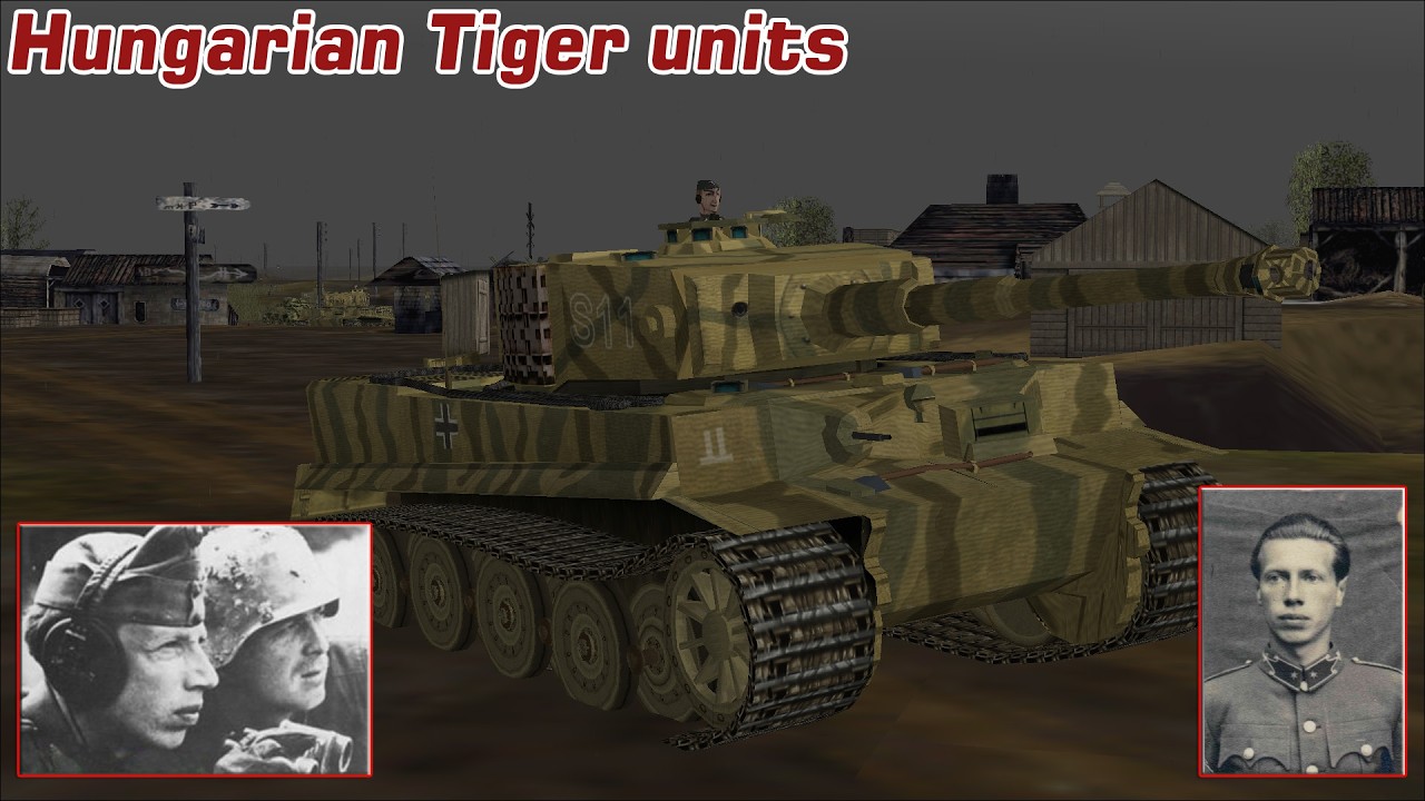 Tigers in hungarian service - Panzer Elite Ostpak Redux v.3