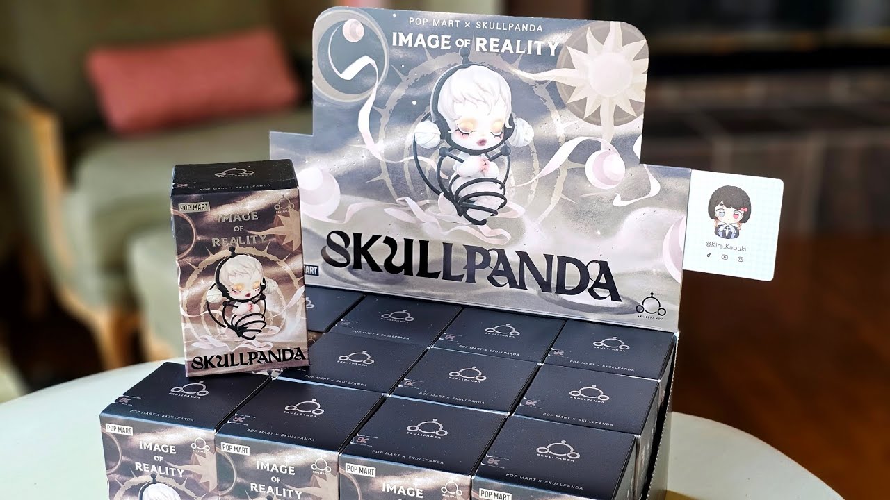 🌙 Pop Mart Skullpanda: Image of Reality, blind box CASE!