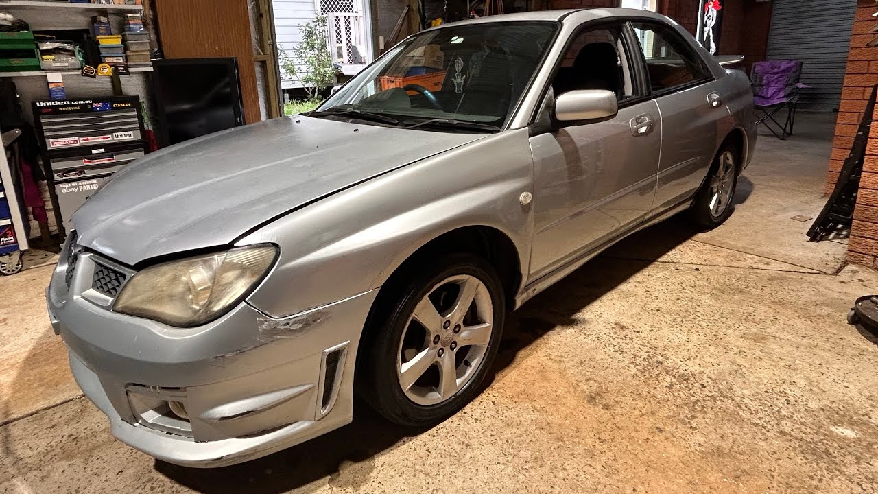 JK’Subaru Impreza coming home after 4 years for a Roadstoration.