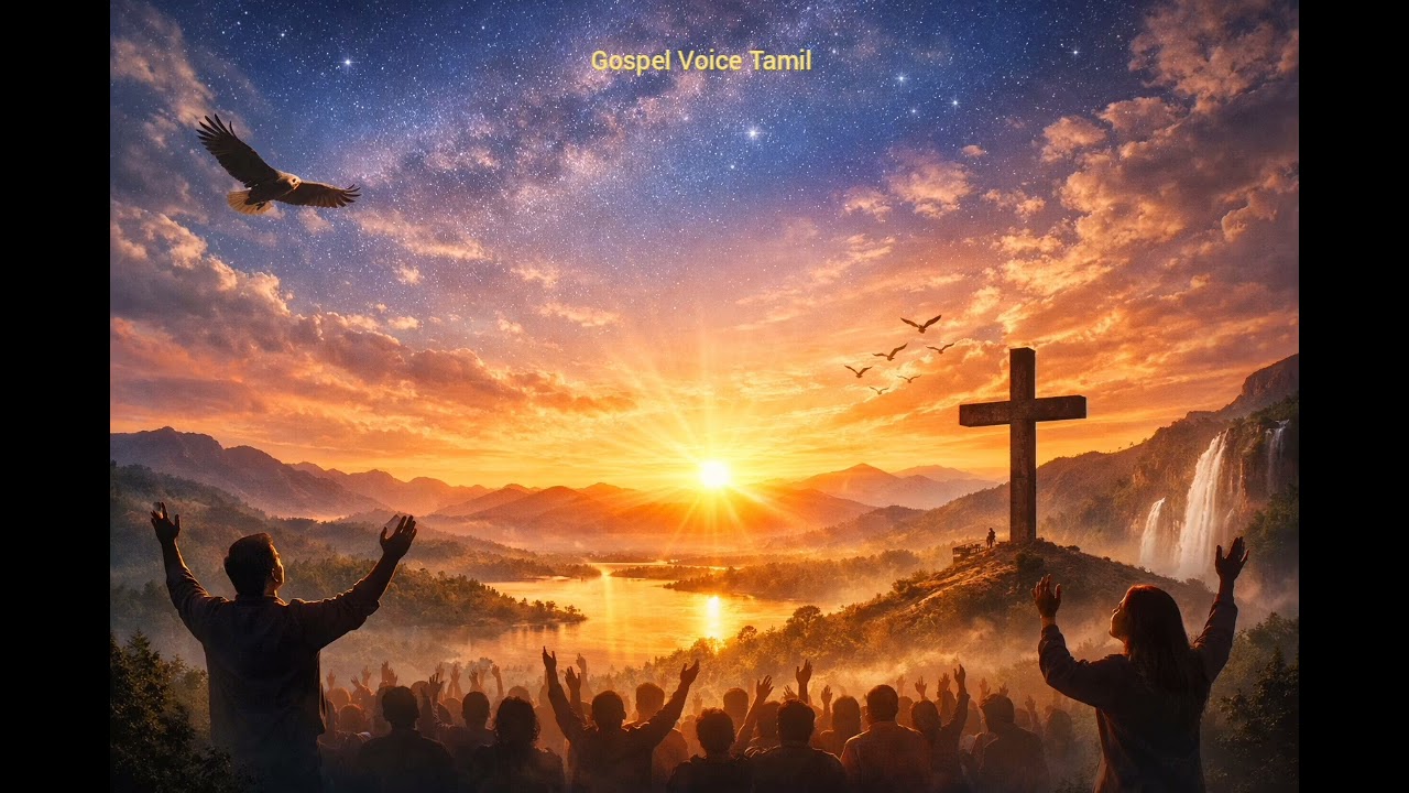 மகிமையை அறிவிக்கும் வானங்கள் | Psalm 19 Tamil Christian Worship Song |Glory of God @GospelVoiceTamil