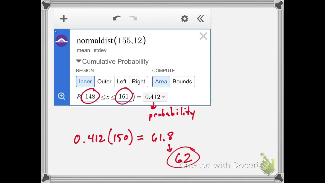 Section 12.3 Normal Distribution w/Population Size