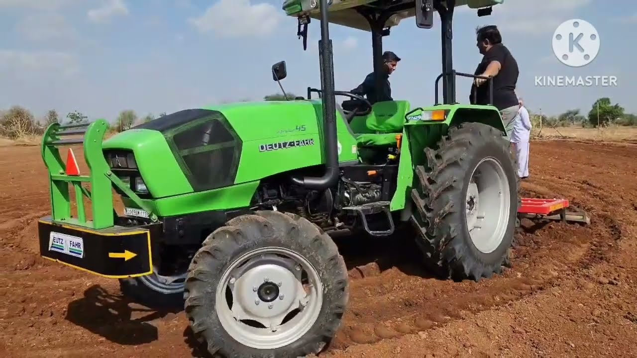 DEUTZ FAHR | Agrolux 45 4wd | Short Turn With Dana Axel | VINAYAK TRACTORS (MODASA) |