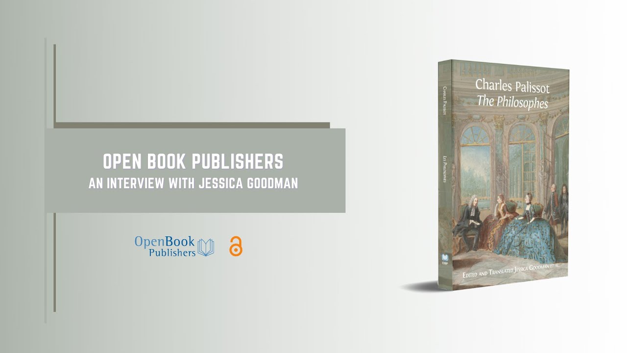 Open Book Publishers - An Interview with Jessica Goodman