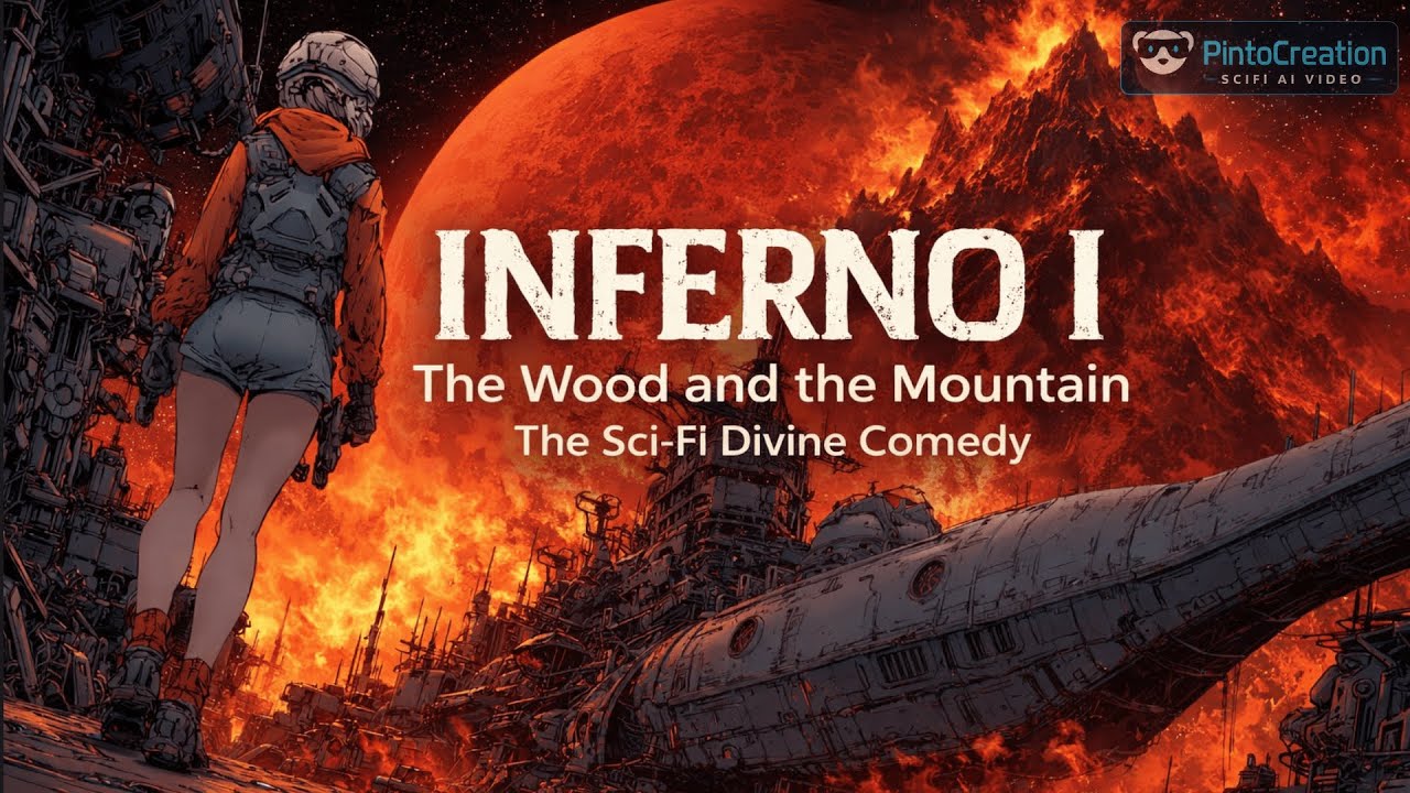 INFERNO I: The Wood and the Mountain - The Sci-Fi Divine Comedy (AI Scifi Video)
