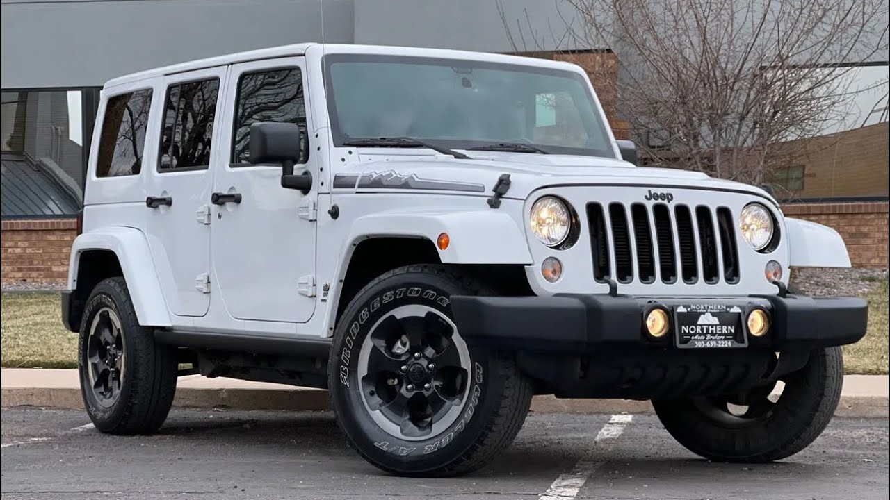 2014 Jeep Wrangler Unlimited Polar Edition.    Stock#TR230972