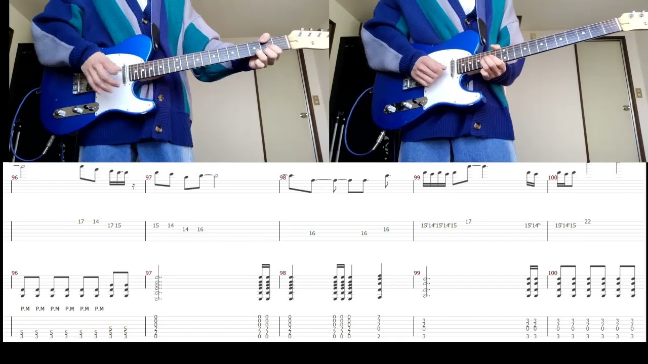 BUMP OF CHICKEN ロストマン ギター 弾いてみた TAB譜付