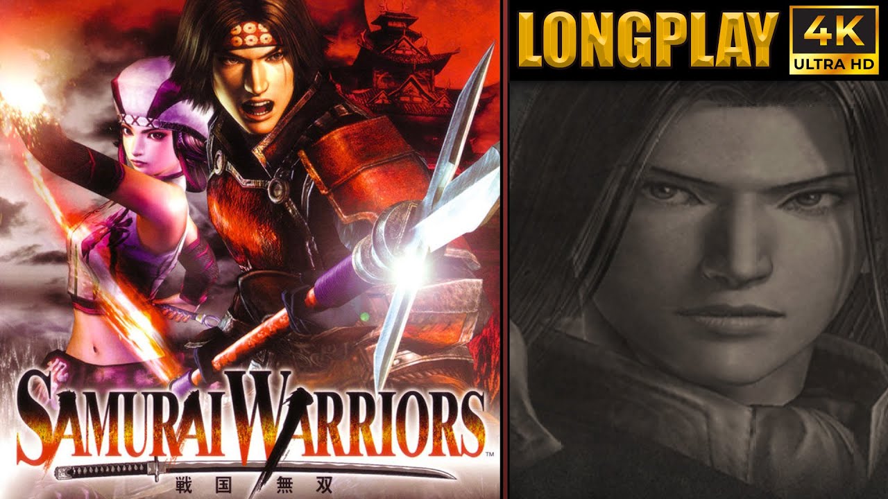 Samurai Warriors Longplay | Mitsuhide Akechi - Full Walkthrough - All Paths No Commentary PS2 4K
