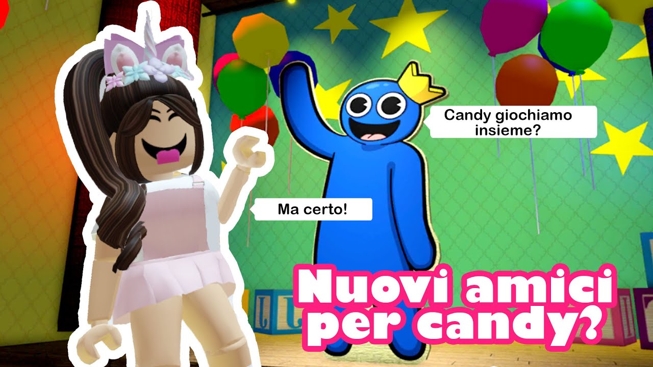 🌈Candy SCAPPA dai mostri di RAINBOW FRIENDS capitolo 2 su Roblox🌈