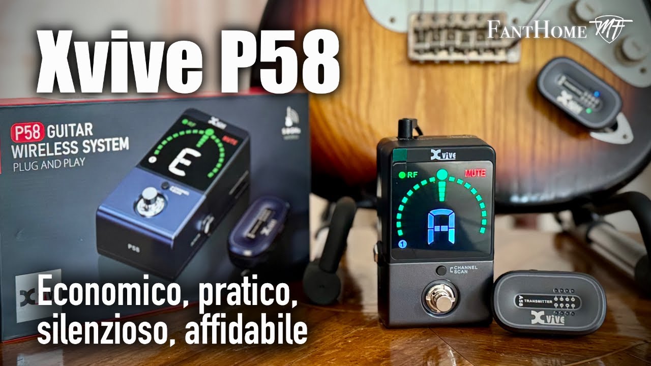 Xvive P58 - Wireless Economico, Pratico, Silenzioso, Affidabile