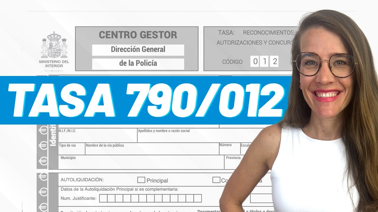 💳 Expedición de la Tarjeta de #Residencia: cómo rellenar la Tasa 790 Código 012