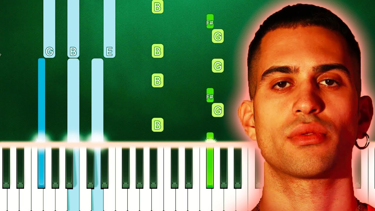 Mahmood - Barrio (Piano Tutorial Easy) By MUSICHELP