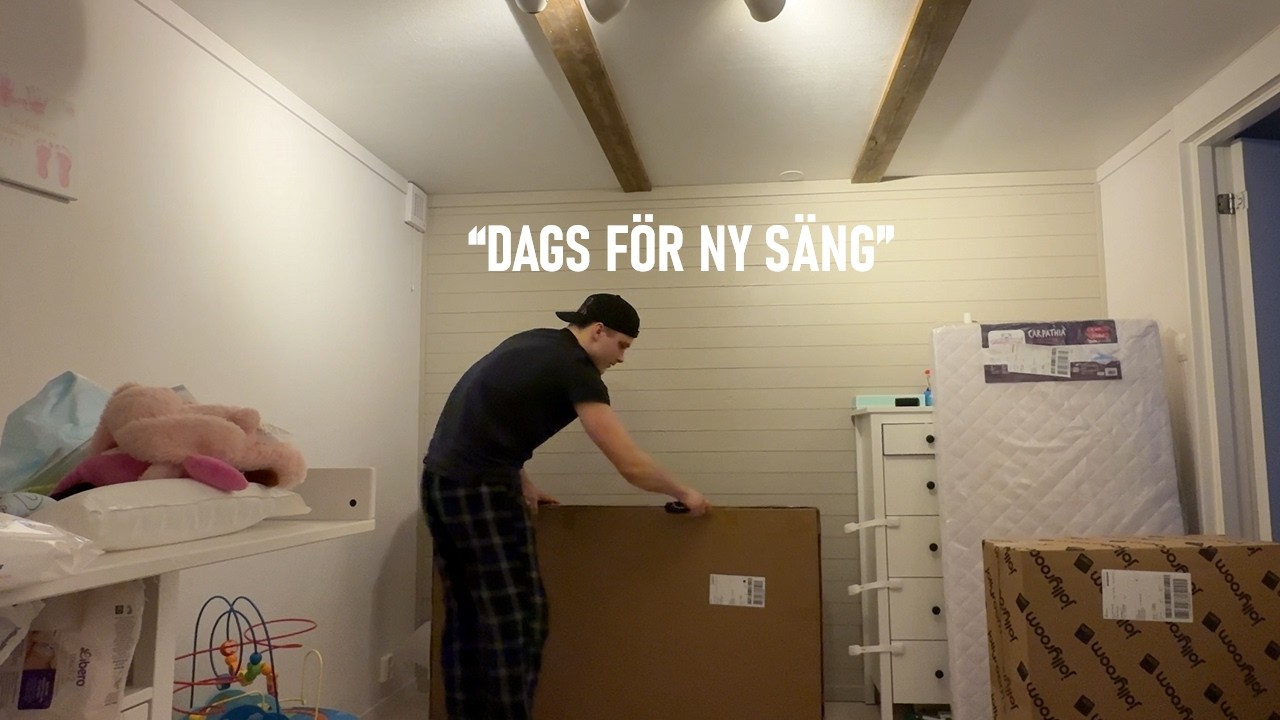 Vi tog bort hennes bebissäng… 😢 | IKEA VLOGG
