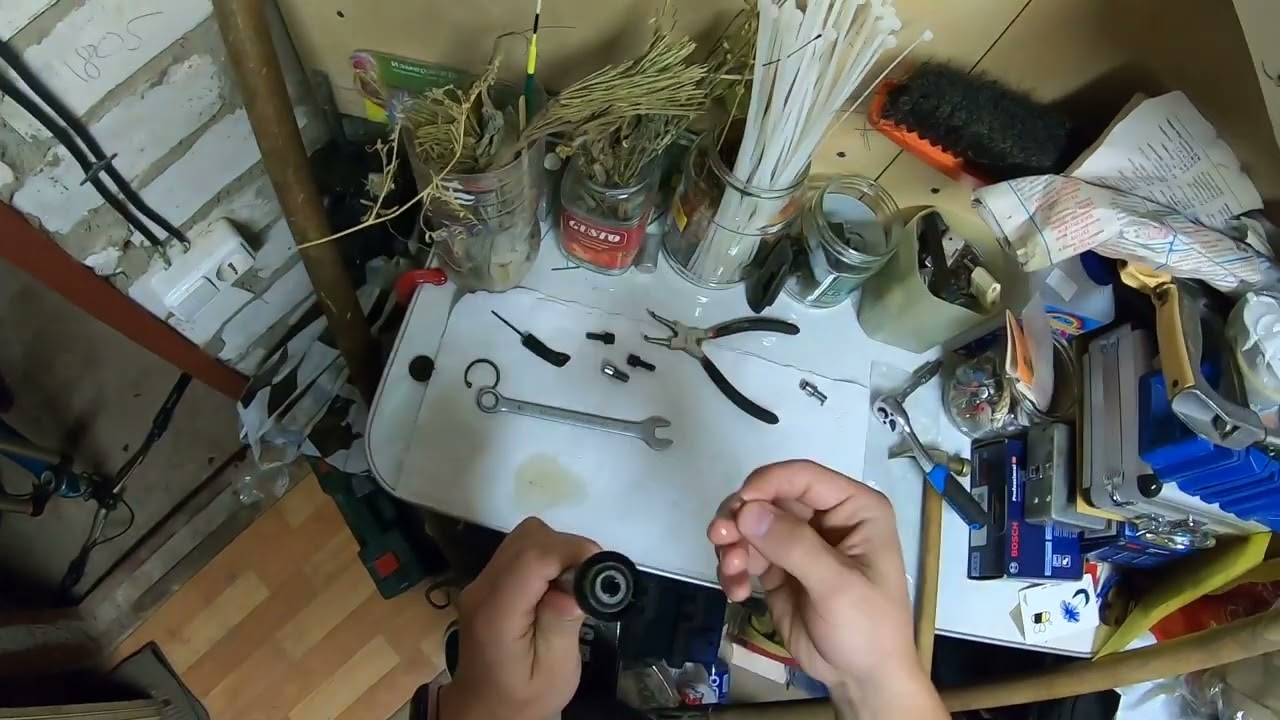 Сломанный отскок вилки Rock Shox Sektor. Решение