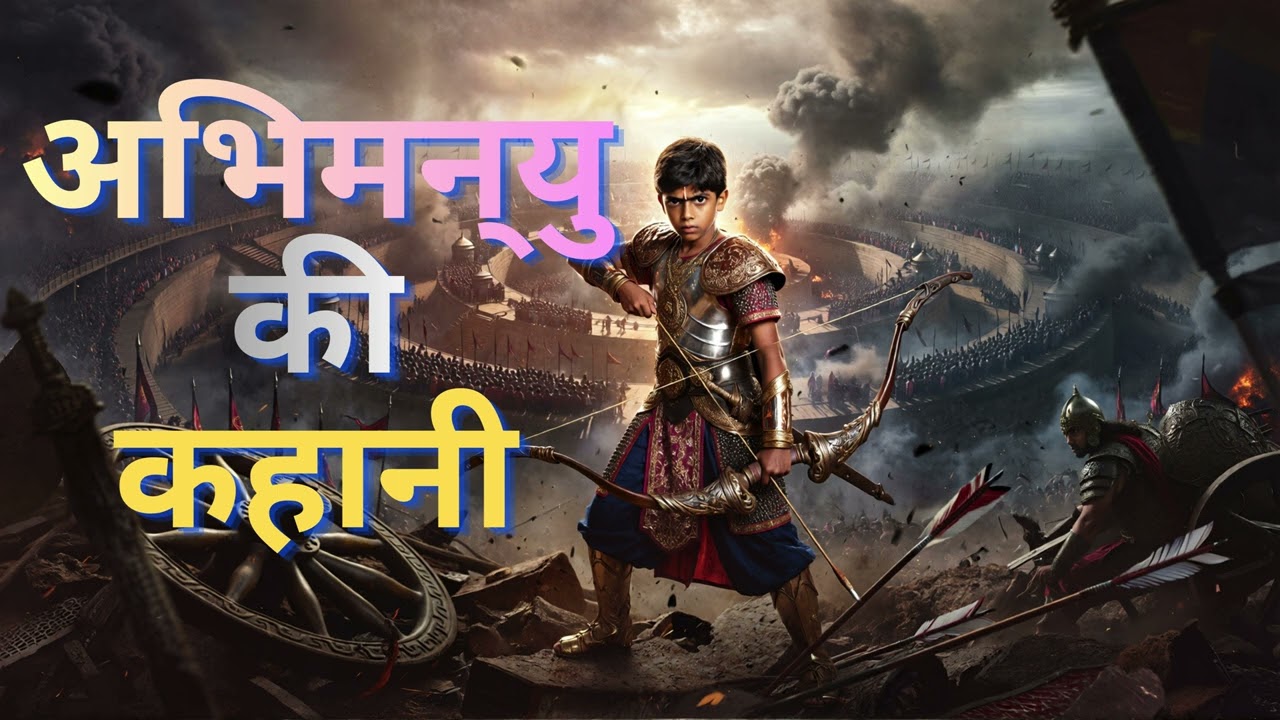 अभिमन्यु की कहानी 🏹 | चक्रव्यूह का वीर योद्धा | Mahabharat Abhimanyu Story in Hindi