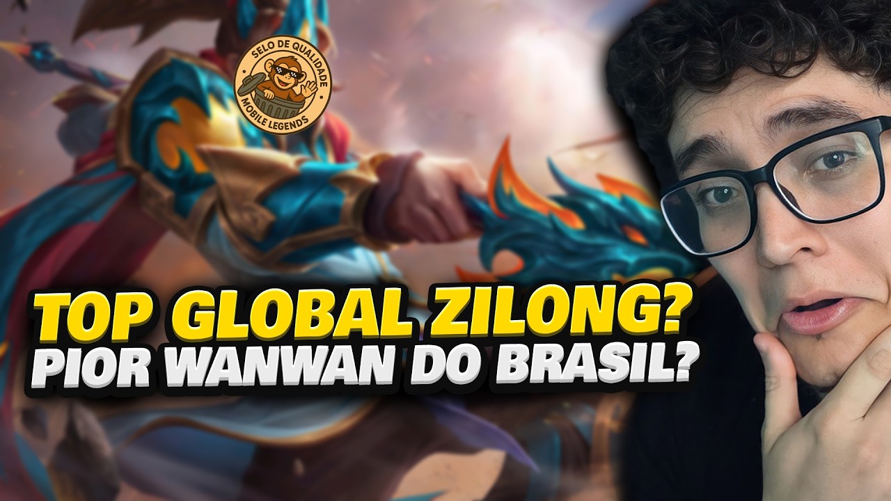 ISSO É MOBILE LEGENDS! 30 MINUTOS DE ALTA GAMEPLAY KKKKK | ZILONG TOP GLOBAL