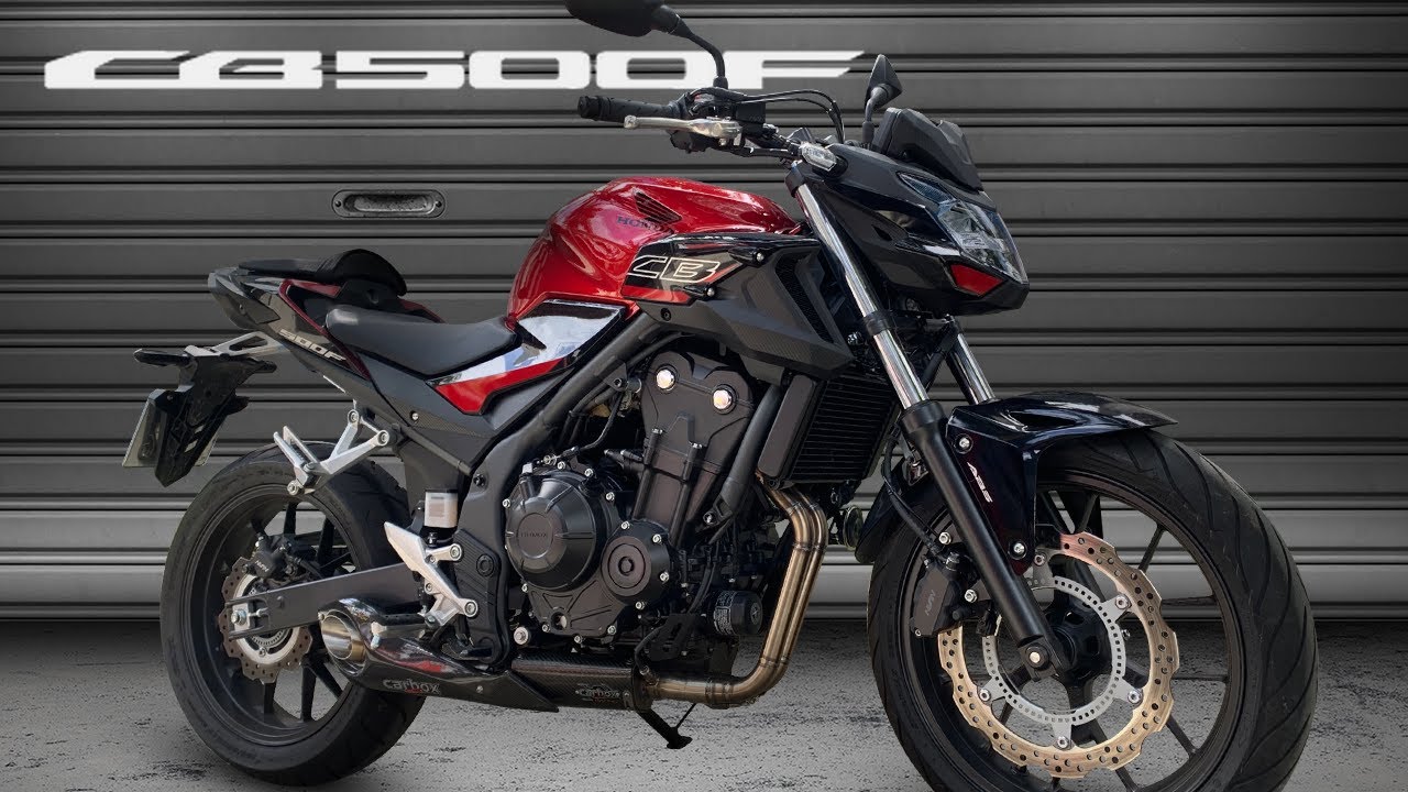CB500F 2021 COM NOVO ESCAPAMENTO ESPORTIVO
