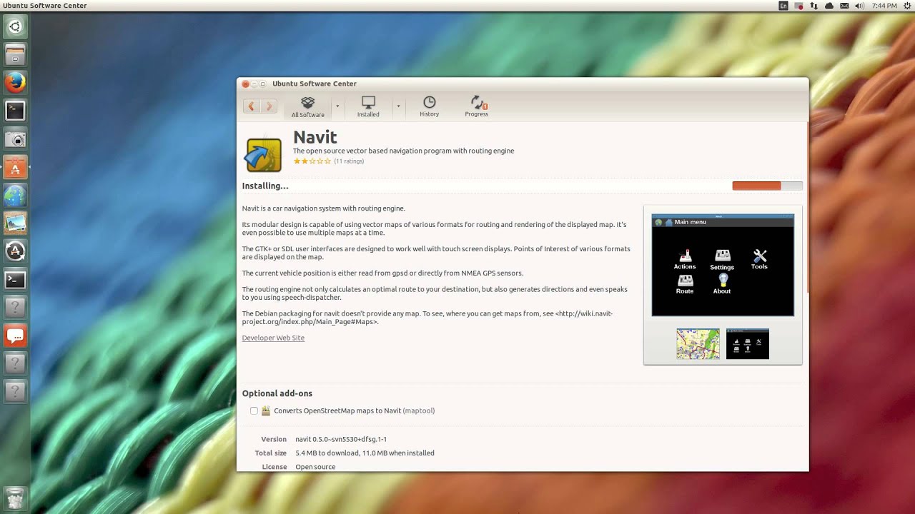 Ubuntu Software Center app installation in Ubuntu 13.10