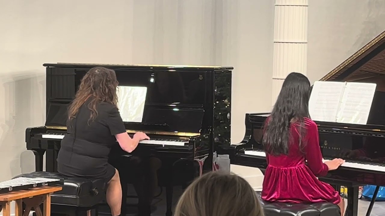 Aanya and Ms Peggy O Holy Night 2025
