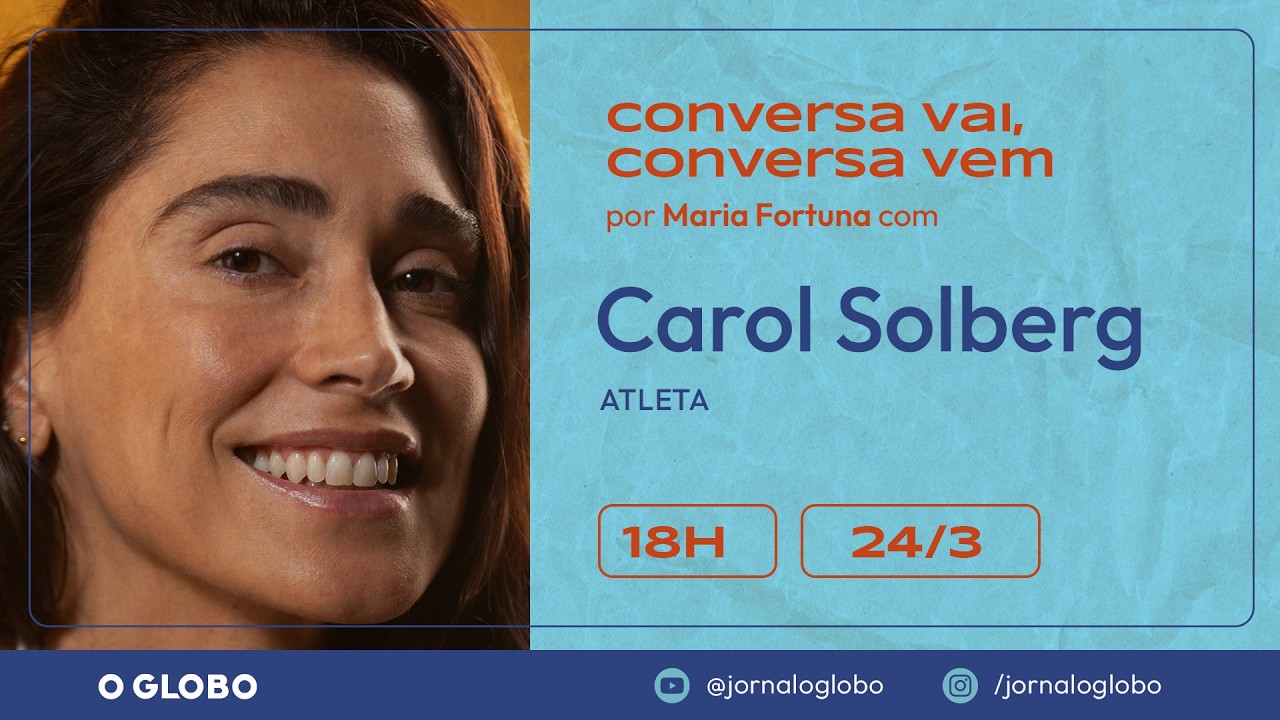 Carol Solberg fala da suspens&atilde;o por posicionamento pol&iacute;tico  | CONVERSA VAI, CONVERSA VEM