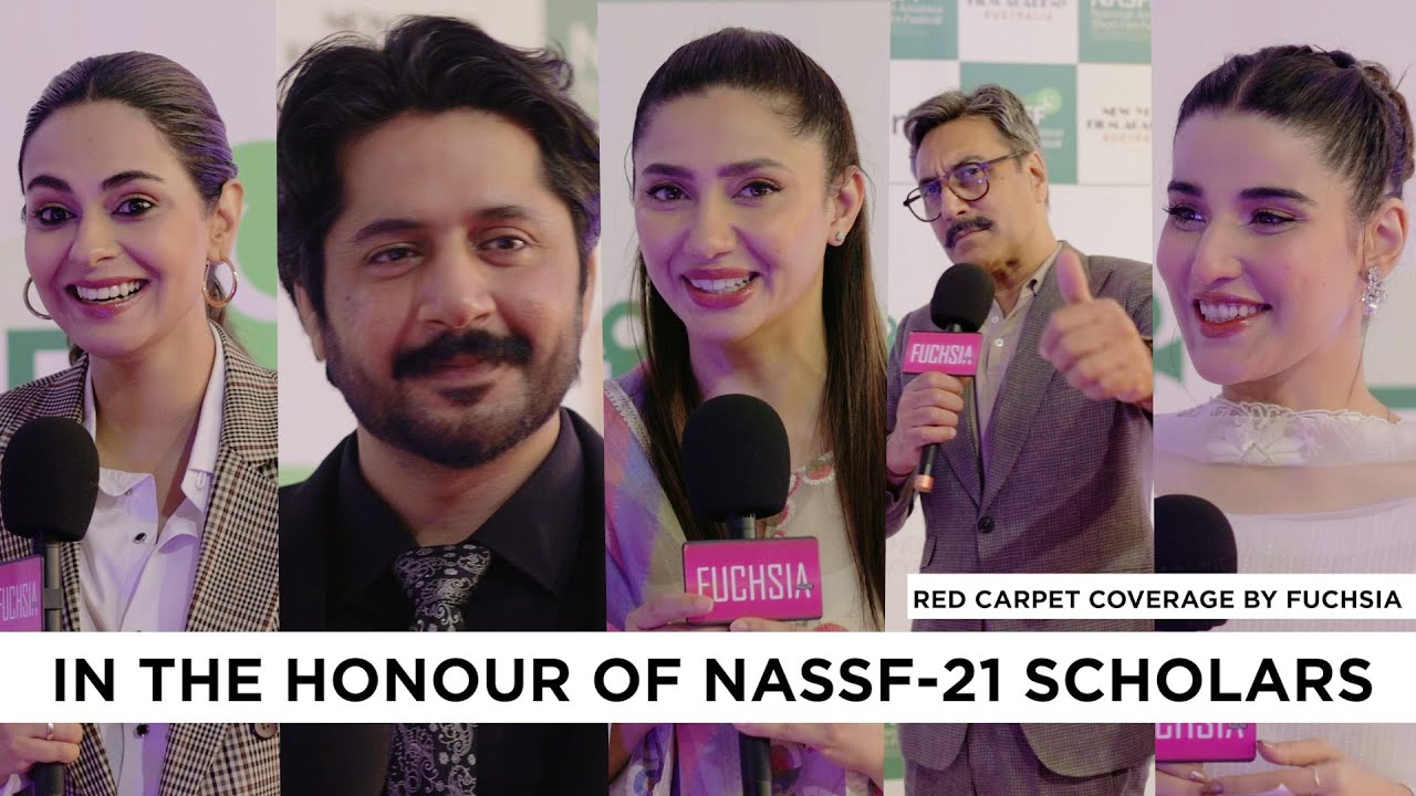 In The Honour Of NASSF-21 Scholars | Mahira Khan | Imran Ashraf | Hareem Farooq |Red Carpet Coverage