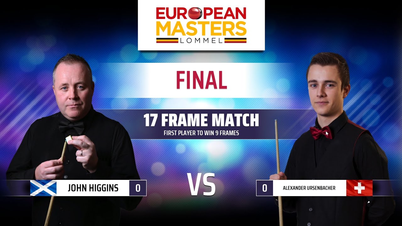 💨 Two Fast Frames with John Higgins - Snooker European Masters Frames 1 & 2 | Patrik 🎱