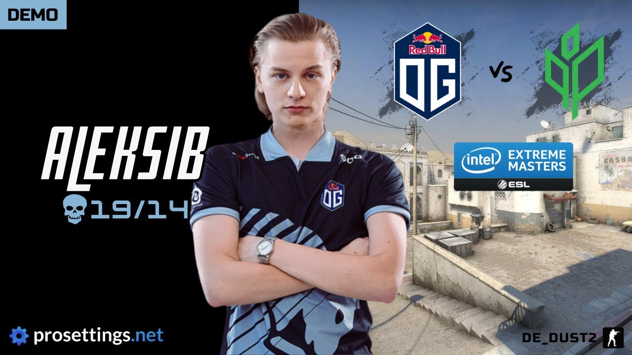 OG Aleksib (1000+ UTIL DMG) vs Sprout - de_dust2 - 16-7 - POV DEMO & SETTINGS