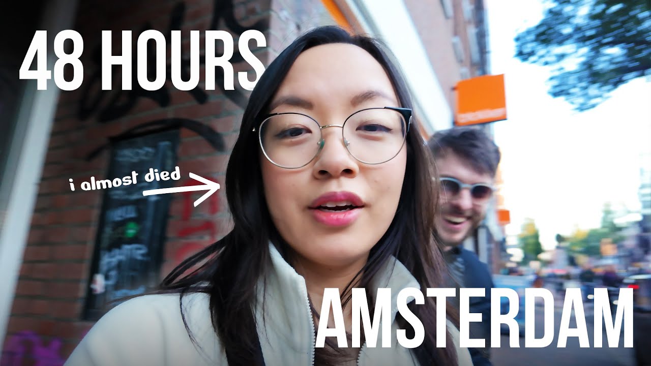 1st Time in Amsterdam 🇳🇱 Trying Space Cakes, Canal Cruises & CHAOS