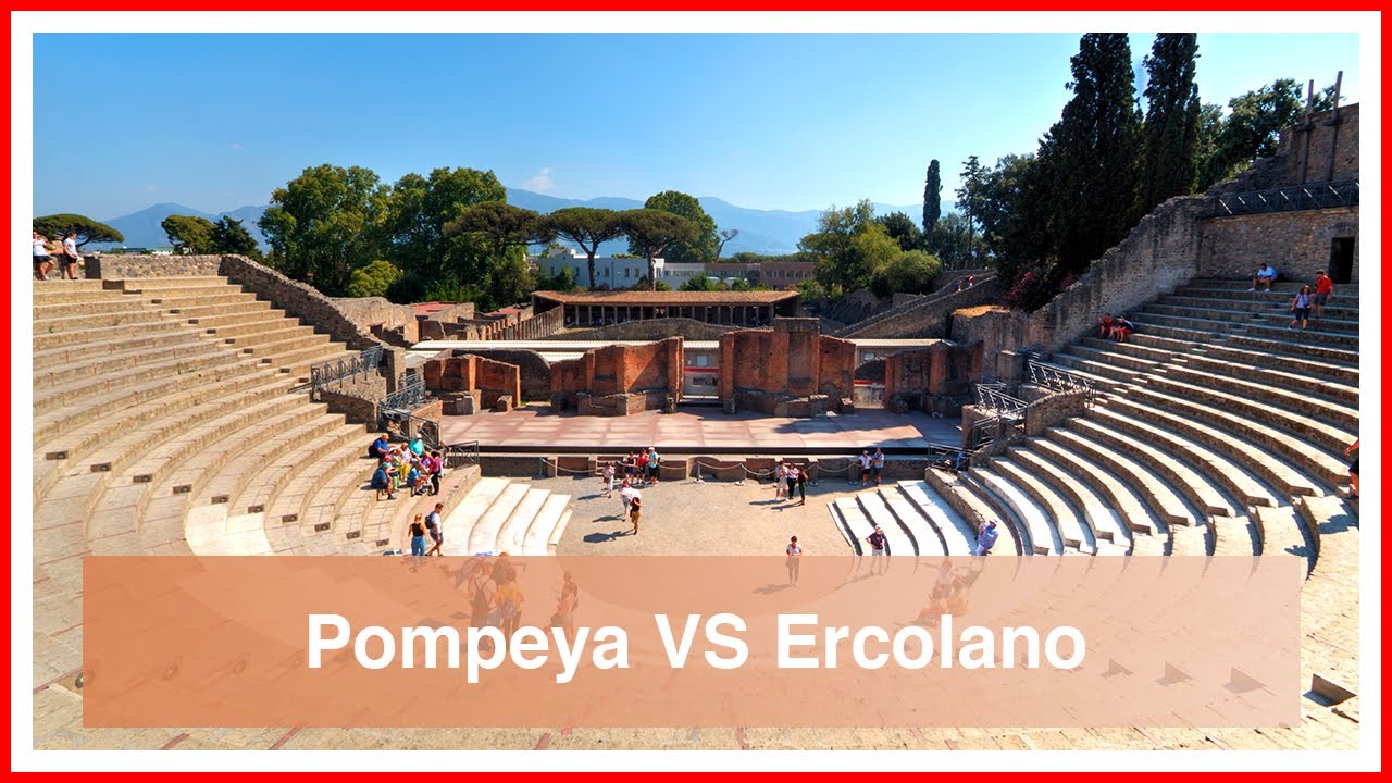 Pompeya VS Herculano. Excursiones desde Nápoles.