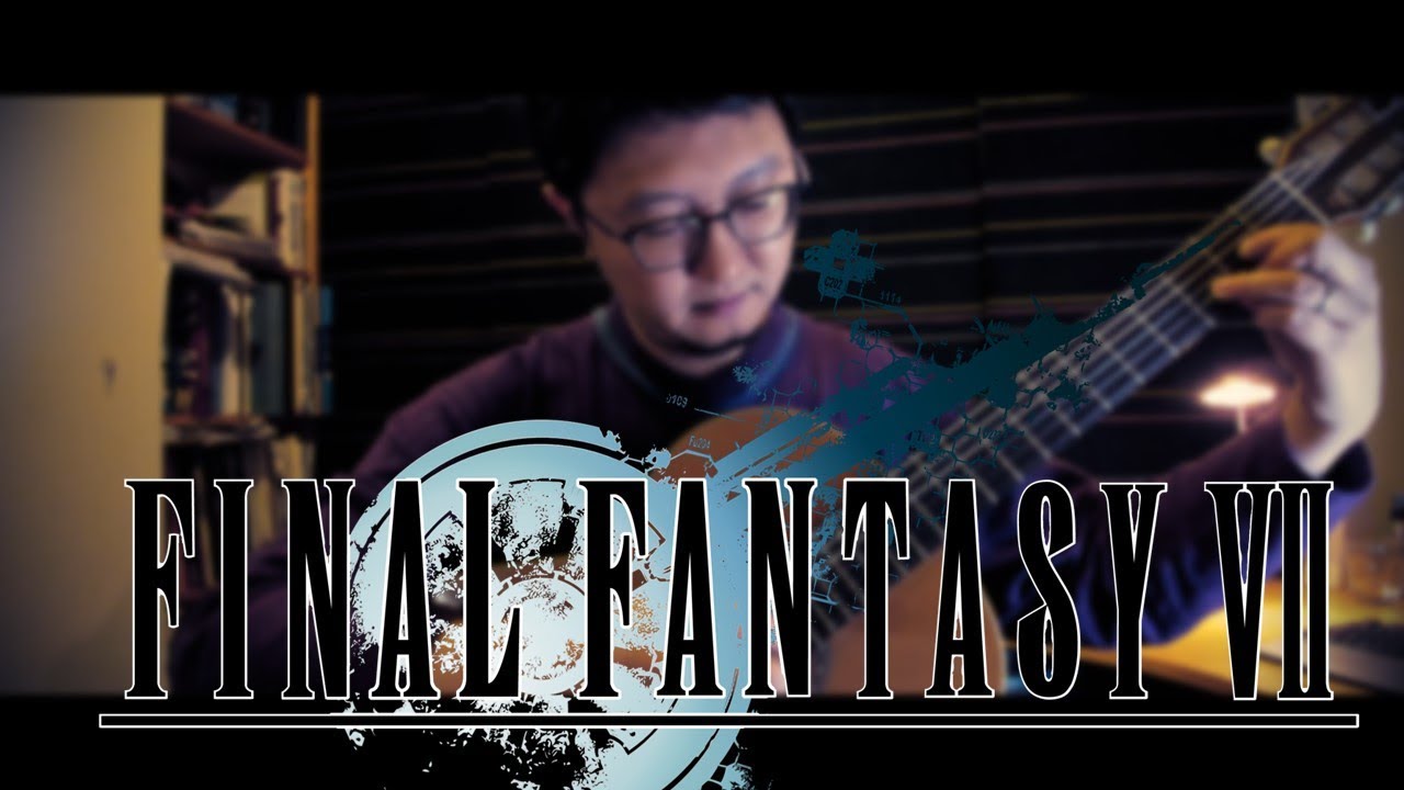 FINAL FANTASY VII: Aerith's Theme Classical Guitar Solo w/Tabs