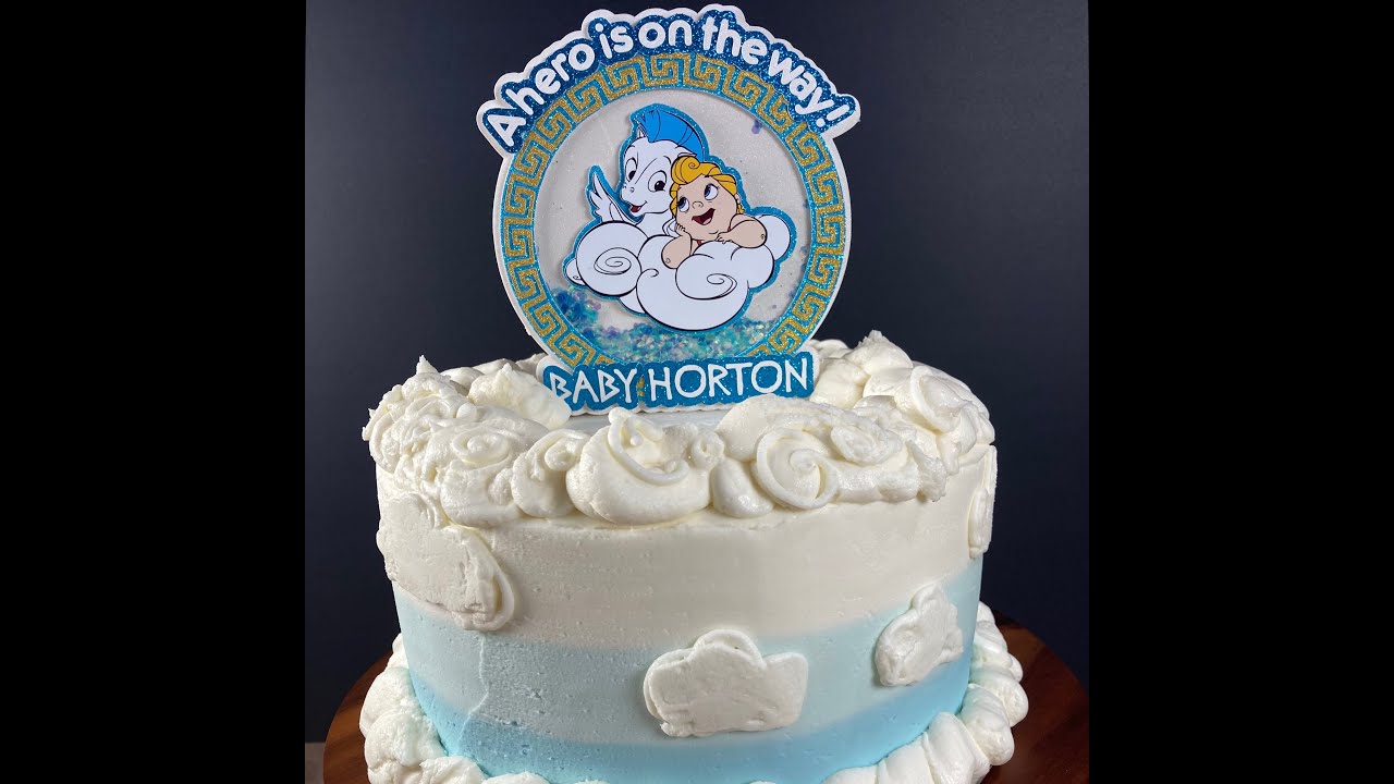 Baby Hercules Baby Shower Cake